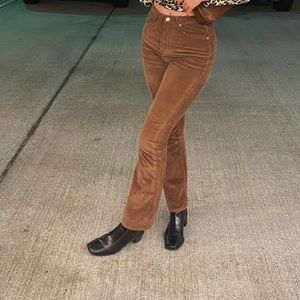 Super cute brown corduroys!!